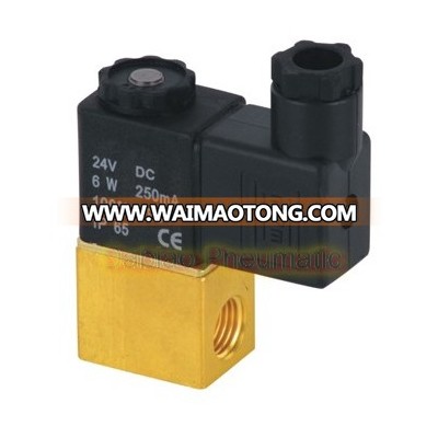 Brass Mini Solenoid Valve 2 Way 2V025