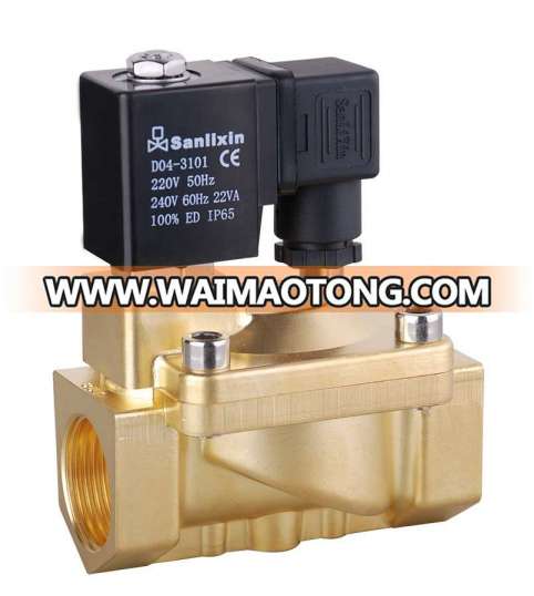 Brass Normally Closed Solenoid Valve (SLP SERIES)