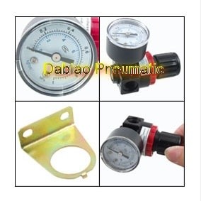 1/4′′ Air Control Compressor Pressure Relief Regulating Regulator Valve Ar2000 5~60′c Degree